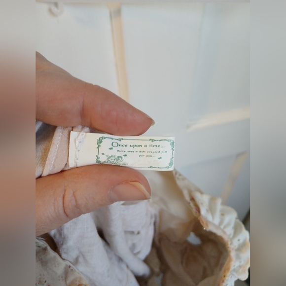 3/$8 Vintage Doll Dress With Pants Outfit Doll Maker Linda Rick - Picture 10 of 13